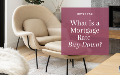 What is a mortgage rate buy-down?