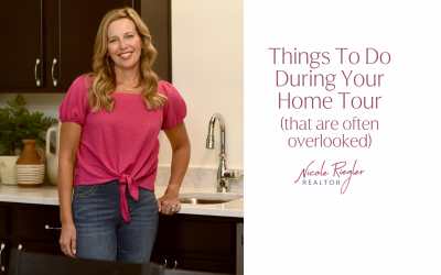 Things To Do Doing Your Home Tour